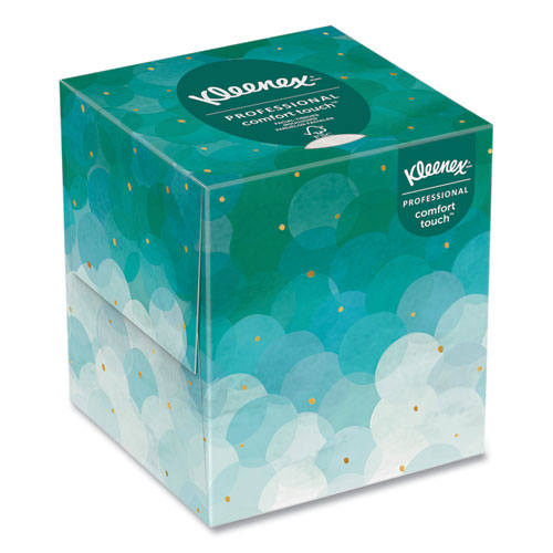 Kleenex® Boutique White Facial Tissue for Business, Pop-Up Box, 2-Ply, 95 Sheets/Box, 36 Boxes/Carton