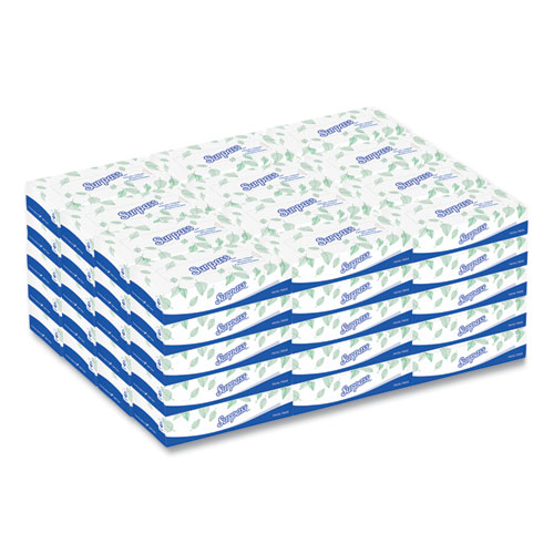 Surpass® Facial Tissue for Business, 2-Ply, White,125 Sheets/Box, 60 Boxes/Carton