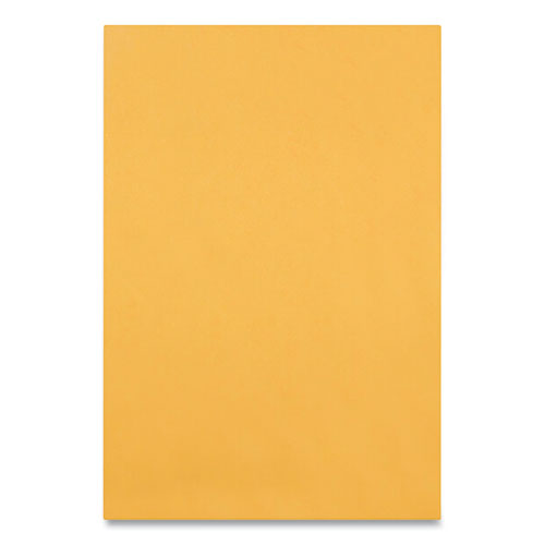 Quality Park™ Clasp Envelope, 28 Lb Bond Weight Kraft, #63, Square Flap, Clasp/Gummed Closure, 6.5 X 9.5, Brown Kraft, 100/Box