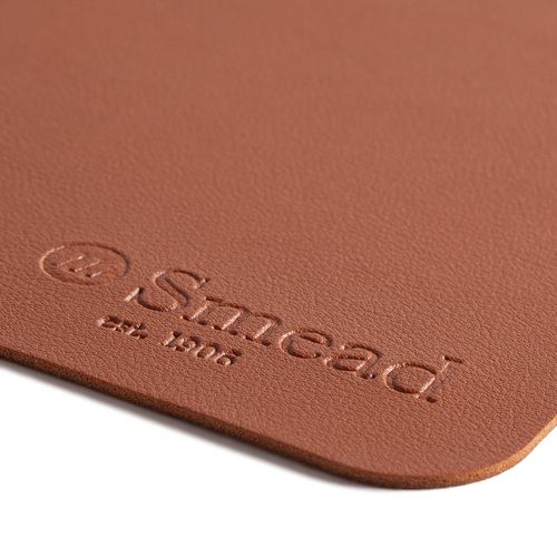 Vegan Leather Desk Pads, 31.5" x 15.7", Brown