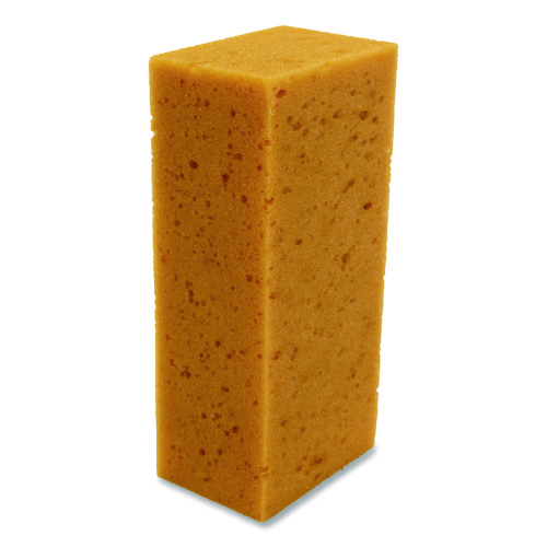 Fixi-Clamp Sponge, 8.5" x 4" x 2.75", Yellow, 10/Carton