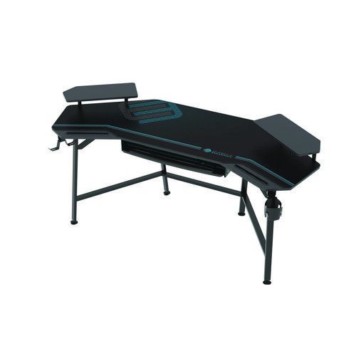 Aero Gaming Desk, 72.06" x 23.63" x 38", Black