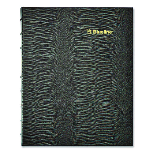 Plan and Link Monthly Planner, 9.25" x 7.25", Black Cover, 16-Months: Sept 2024 to Dec 2025