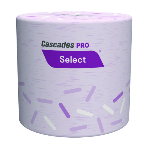 Select Standard Bath Tissue, 1-Ply, White, 1,000/Roll, 96 Rolls/Carton