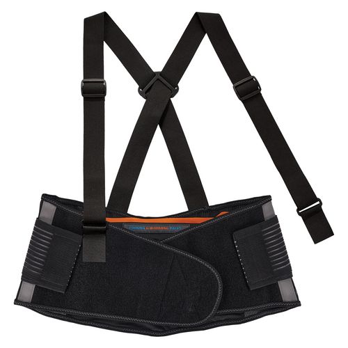 Proflex 1675 Back Support Brace with Cooling/Warming Pack, 2X-Large, 42" to 46" Waist, Black