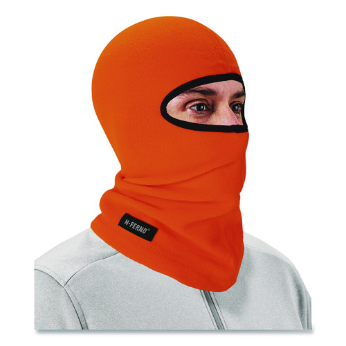 N-Ferno 6821 Fleece Balaclava Face Mask, One Size Fits Most, Orange