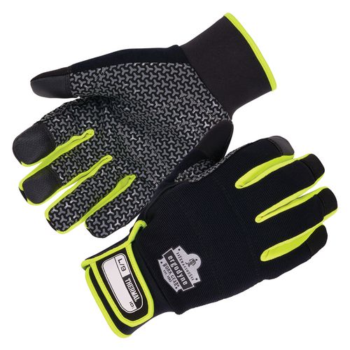 ergodyne® ProFlex 850 Insulated Freezer Gloves, Black, 2X-Large, Pair, Ships in 1-3 Business Days
