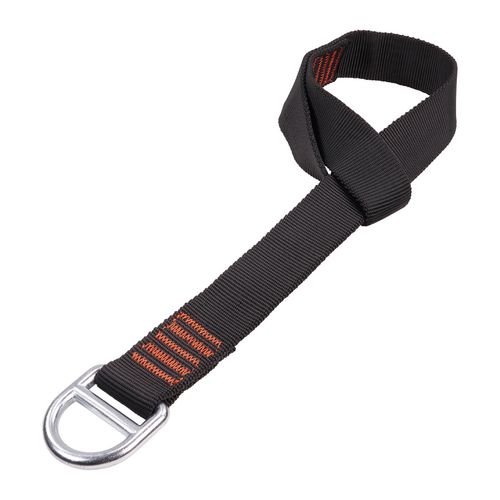 Image of Squids 3176 Anchor Choke Strap for Tool Tethering, 40 lb Max Safe Working Capacity, 24" Long, Black, Ships in 1-3 Bus Days