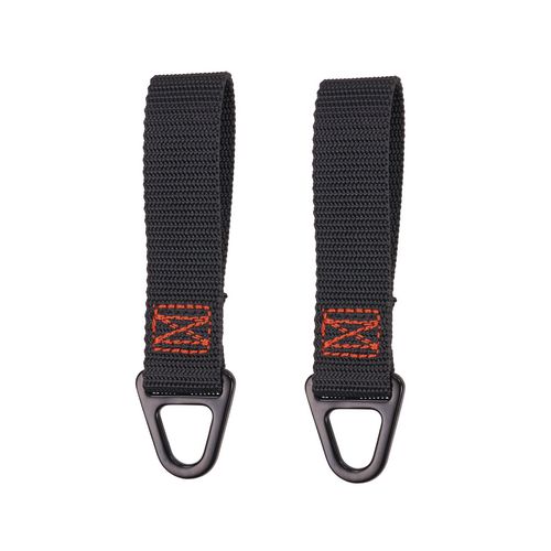 Squids 3171 Anchor Strap Belt Loop Attachment for Tool Tethering, 5 lb Max, 5" Long, Black, 2/Pack, Ships in 1-3 Bus Days