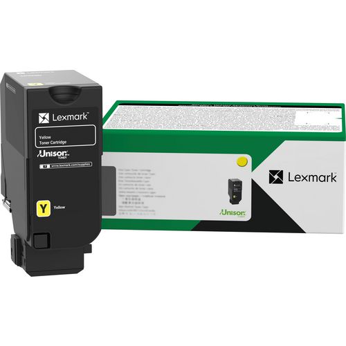 Lexmark™ 71C10C0 Return Program Toner Cartridge, 5,000 Page-Yield, Cyan