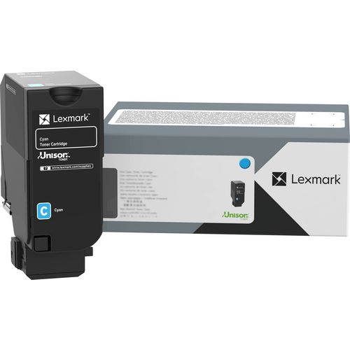 Lexmark™ 81C1XC0 Return Program Toner Cartridge, 16,200 Page-Yield, Cyan