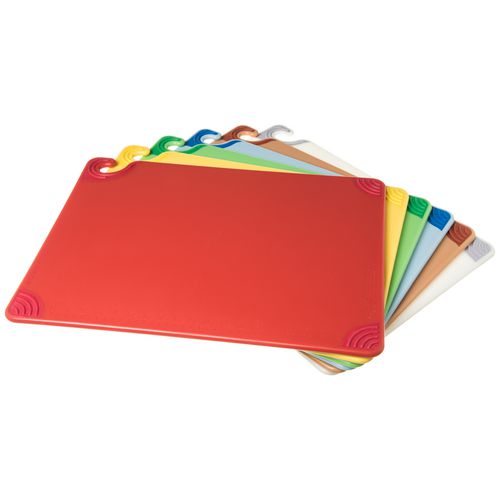 Image of Saf-T-Grip Cutting Board, Assorted Colors, 24 x 18 x 0.5, 6/Pack