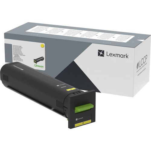 Image of 72K0X40 Extra High-Yield Toner, 22,000 Page-Yield, Yellow