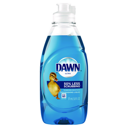 Ultra Liquid Dish Detergent, Dawn Original, 5.8 oz Bottle, 18/Carton