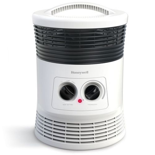 Image of Surround Fan Forced Heater, 1,500 W, 8.1 x 11.2 x 7.9, White