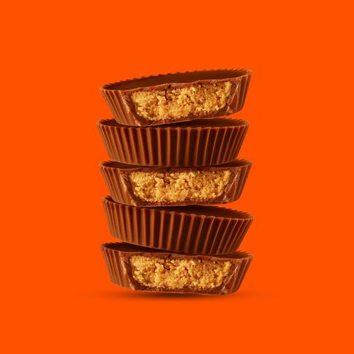 Snack Size Peanut Butter Cups, 19.5 oz Bag, 2 Bags/Carton