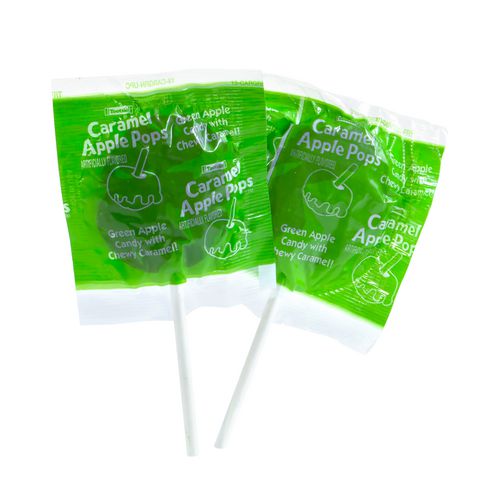 Caramel Apple Pops, 0.63 oz Individually Wrapped, 48/Box, 2 Boxes/Carton