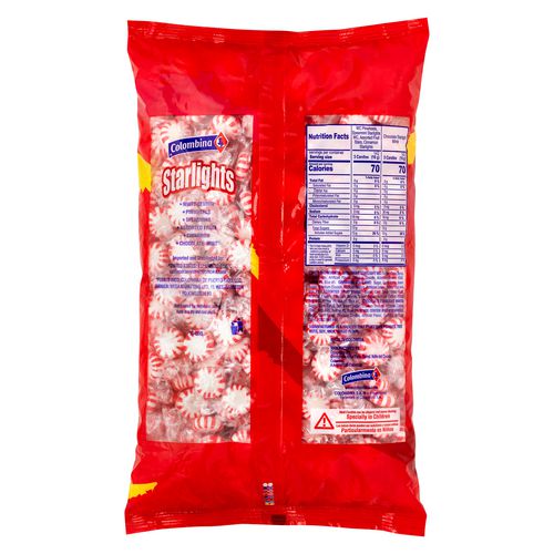 Peppermint Starlight Mints, 5 lb Bag, 3/Carton