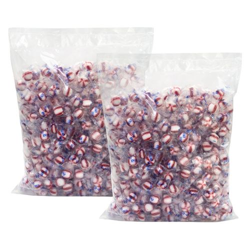 Image of Peppermint Soft Mint Puffs, 5 lb Bag, 2/Carton, Ships in 1-3 Business Days