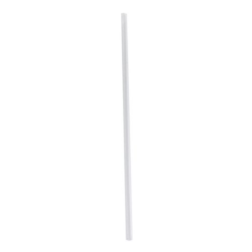 Image of Jumbo Straws, 7.75", Polypropylene, Clear, 2,500/Carton