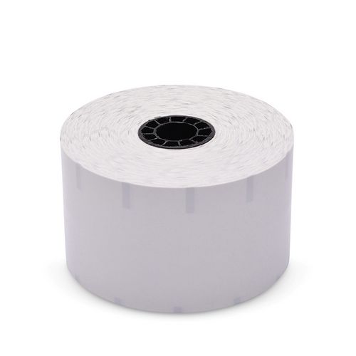 Sticky Media, 2.28" x 350 ft, White, 12 Rolls/Carton