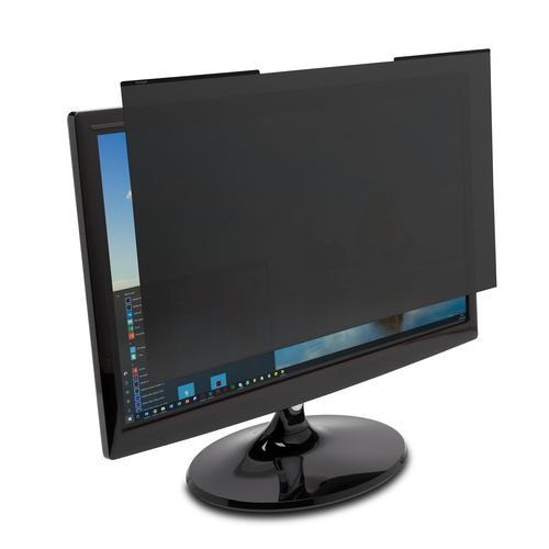 Image of Magnetic Monitor Privacy Screen for 21.5" Widescreen Flat Panel Monitors, 16:9 Aspect Ratio