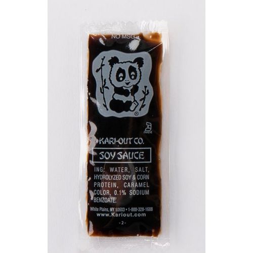 Image of Soy Sauce, 9 g Packet, 450/Carton