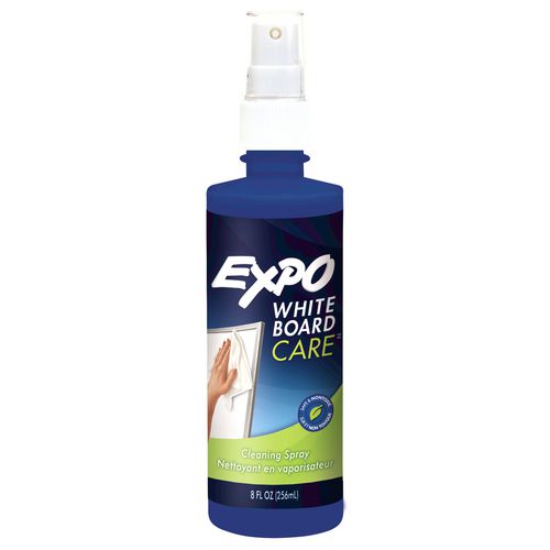 White Board CARE Dry Erase Surface Cleaner, 8 oz Spray Bottle, 12/Carton