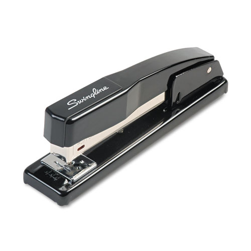Swingline® Commercial Full Strip Desk Stapler, 20-Sheet Capacity, Black