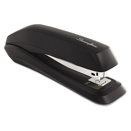 Image of Swingline® Standard Full Strip Desk Stapler, 20-Sheet Capacity, Black