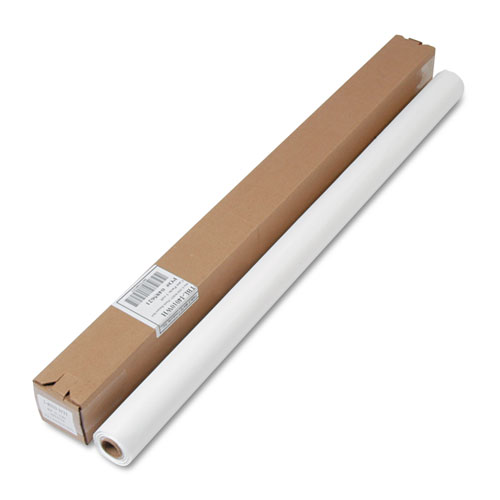 Tablemate® Table Set Plastic Banquet Roll, Table Cover, 40" x 100 ft, White