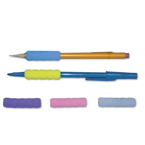 Tatco Ribbed Pencil Cushions, 1-3/4", Assorted, 50/Set