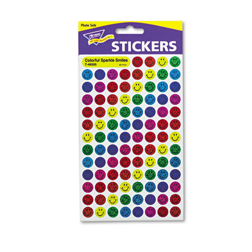 SuperSpots and SuperShapes Sticker Variety Packs, Sparkle Smiles, 1,300/Pack