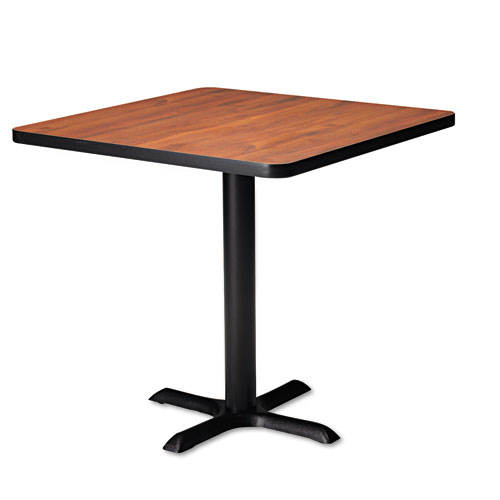 Mayline® Hospitality Table "X" Pedestal Base, 28" High, Black