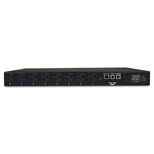 Single-Phase ATS/Switched PDU with LX Platform Interface, 16 Outlets, 12 ft Cord