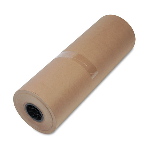 Image of Universal® High-Volume Mediumweight Wrapping Paper Roll, 40 Lb Wrapping Weight Stock, 24" X 900 Ft, Brown