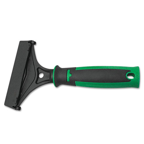 Image of Unger® Ergotec Short Handle Scraper, 4" Blade Width