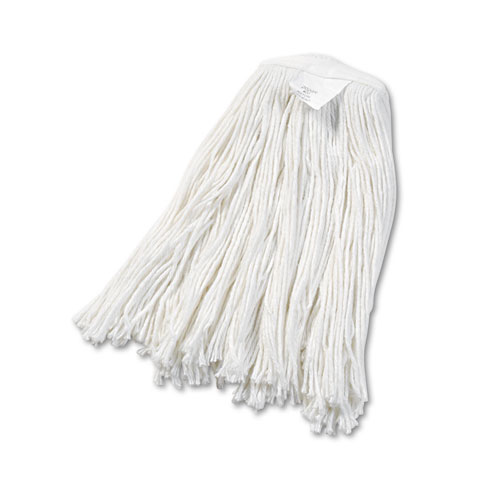 Image of Cut-End Wet Mop Head, Rayon, No. 20, White