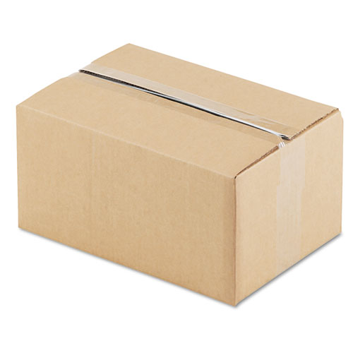 Fixed-Depth Shipping Boxes, Regular Slotted Container (RSC), 12" x 8" x 6", Brown Kraft, 25/Bundle