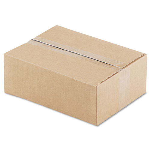 Image of Universal® Fixed-Depth Corrugated Shipping Boxes, Regular Slotted Container (Rsc), 9" X 12" X 4", Brown Kraft, 25/Bundle