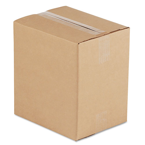 Image of Universal® Fixed-Depth Corrugated Shipping Boxes, Regular Slotted Container (Rsc), 8.75" X 11.25" X 12", Brown Kraft, 25/Bundle