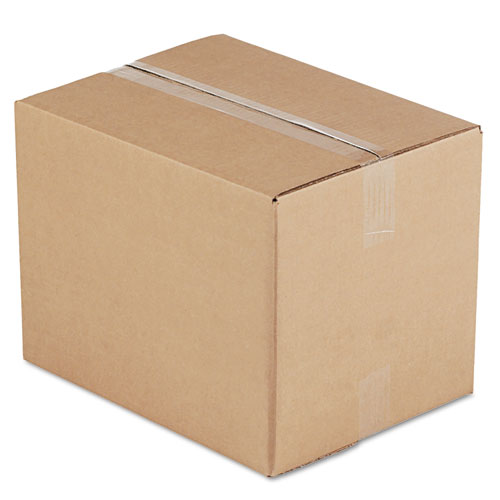 Fixed-Depth Corrugated Shipping Boxes, Regular Slotted Container (RSC), 12" x 16" x 12", Brown Kraft, 25/Bundle
