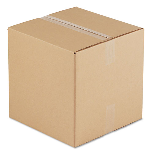 Cubed Fixed-Depth Corrugated Shipping Boxes, Regular Slotted Container (RSC), 14" x 14" x 14", Brown Kraft, 25/Bundle