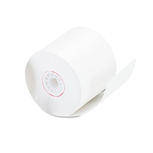 Universal® Impact And Inkjet Print Bond Paper Rolls, 0.5" Core, 2.25" X 128 Ft, White