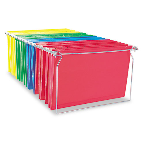 Image of Universal® Screw-Together Hanging Folder Frame, Legal Size, 23" To 26.77" Long, Silver, 6/Box