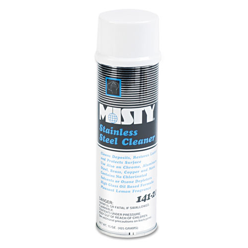 Sprayway Stainless Steel Cleaner & Polisher 15 oz - Pack of 6