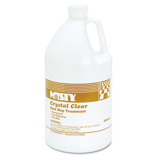 Misty® Crystal Clear Dust Mop Treatment, Slightly Fruity Scent, 1 gal Bottle