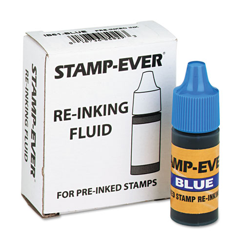 Image of Trodat® Refill Ink For Clik! And Universal Stamps, 7 Ml Bottle, Blue