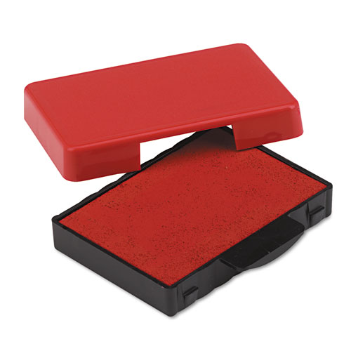 Trodat T5430 Stamp Replacement Ink Pad, 1 x 1 5/8, Red