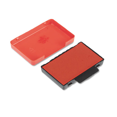 T5440 Dater Replacement Ink Pad, 1 1/8 x 2, Red